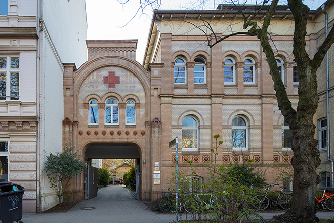 Ehemaliges Hospital des Vaterländischen Frauen-Hilfsvereins Hamburg