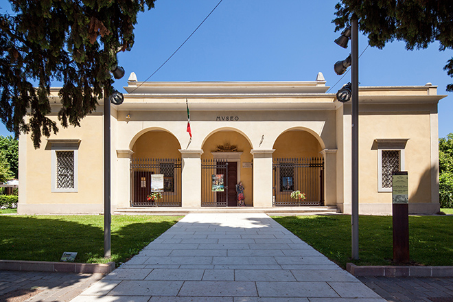 Außenansicht des Rotkreuzmuseums in Solferino