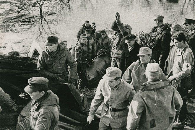 DRK-Einsatz nach Sturmflut 1962