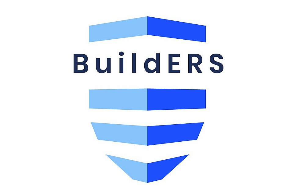 Angedeutetes Schild mit Aufschrift "BuildERS"