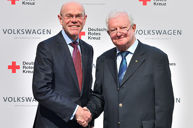 Dr. Thomas Steg und Dr. Rudolf Seiters