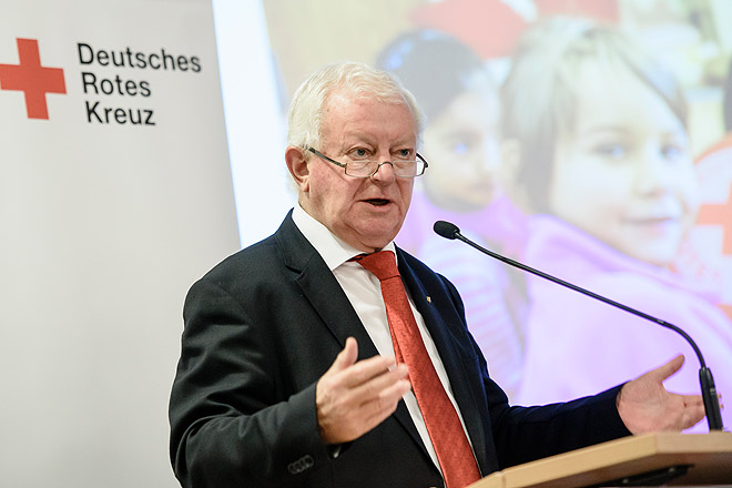 66. DRK-Bundesversammlung Dr. Seiters auf der DRK-Bundesversammlung 2016