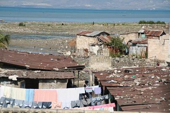 Foto: Ein Slum in Port au Prince
