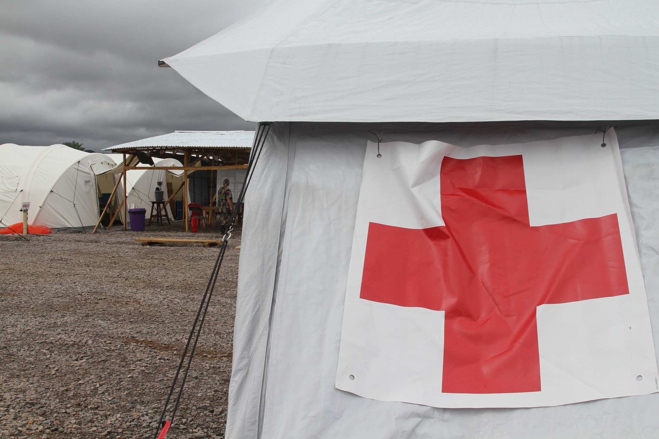 Ebola-Behandlungsstation Kenema, Sierra Leone